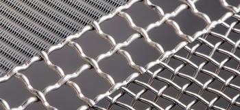 Сетка из обычной стали (оцинкованная и без покрытия)