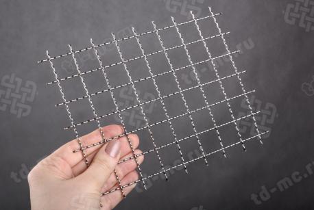 Сетка 20x1,5 рифленая без покрытия - фото 2
