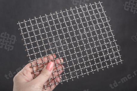 Сетка 10x2 рифленая без покрытия - фото 2