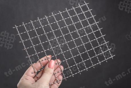 Сетка 15x1,5 рифленая без покрытия - фото 2