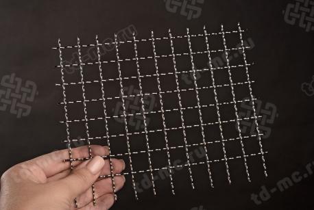Сетка 15x1,5 рифленая без покрытия - фото 2