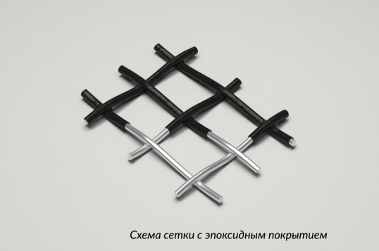 Сетка 18х14 эпоксидопокрытая НУ