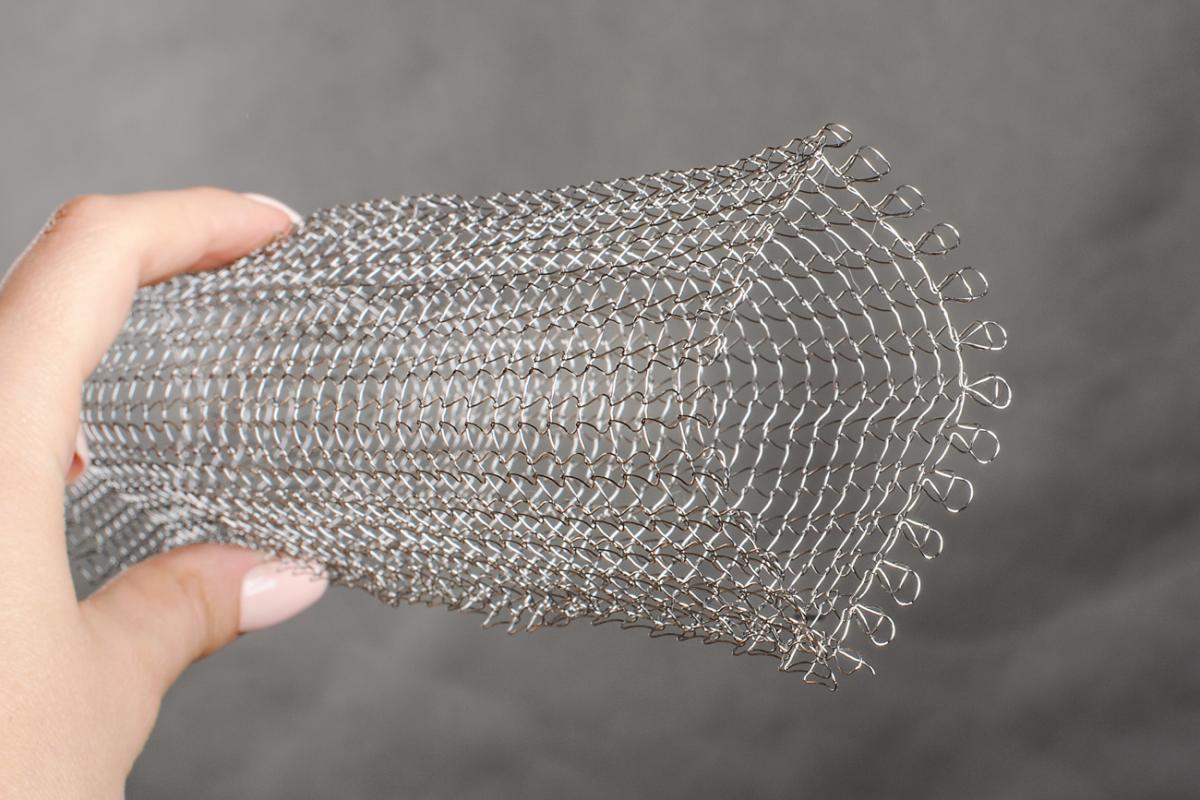 Рукав сетчатый нержавеющий гофрированный