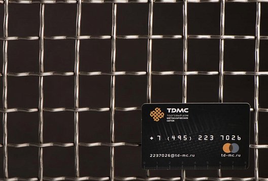 Сетка нержавеющая 25x3 из рифленой проволоки