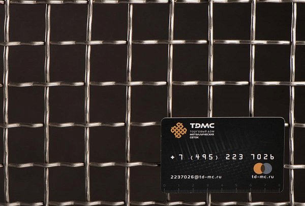 Сетка нержавеющая 25x3 из рифленой проволоки – производство в «ТДС»