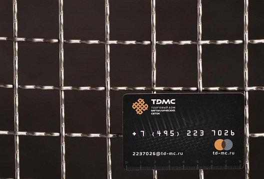 Сетка нержавеющая 30x3 из рифленой проволоки