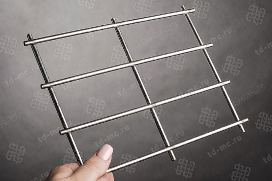 Сетка нержавеющая сварная 50х100х5 сталь AISI 304