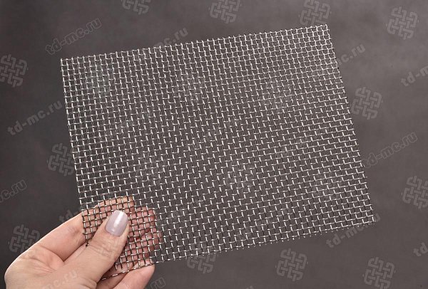 Сетка из нержавеющей стали 3x1,0 из рифленой проволоки – производство в «ТДС»