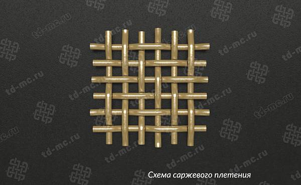 Сетка латунная 0,071x0,05 – производство в «ТДС»