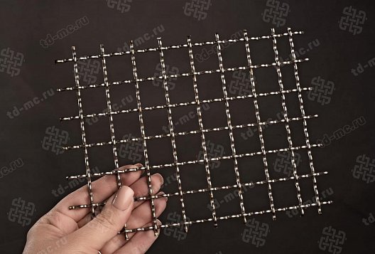Сетка 20x2,5 рифленая без покрытия