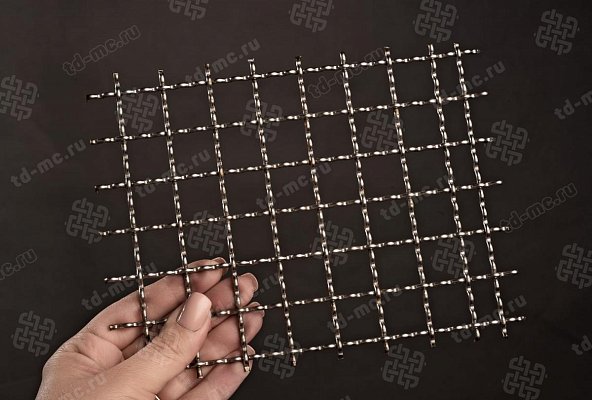 Сетка 20x2,5 рифленая ОЦИНКОВАННАЯ – производство в «ТДС»