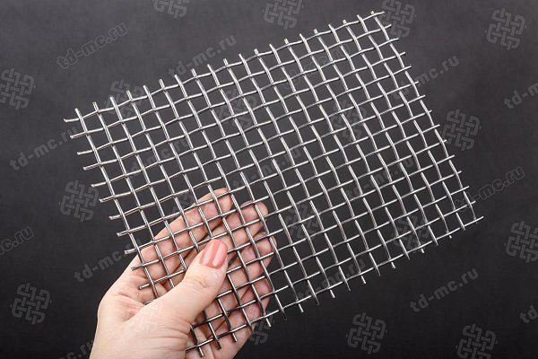 Сетка рифленая нержавеющая 8x2 – производство в «ТДС»