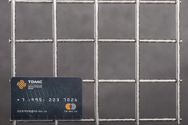 Сетка нержавеющая сварная 50х50х5 сталь AISI 304 – производство в «ТДС»