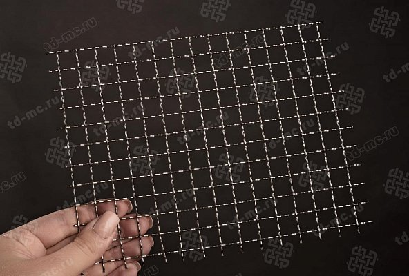 Сетка из нержавеющей стали 12x1,2 из рифленой проволоки – производство в «ТДС»
