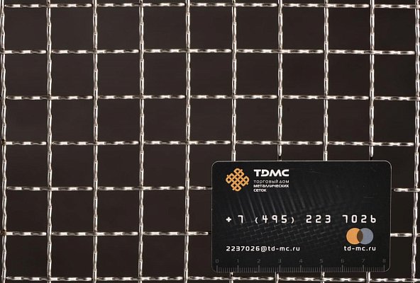 Сетка из нержавеющей стали 20x2 из рифленой проволоки – производство в «ТДС»