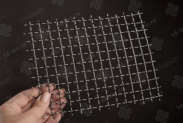 Сетка рифленая нержавеющая 12x1,6 – производство в «ТДС»