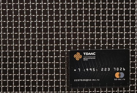 Сетка нержавеющая 7x1,2 из рифленой проволоки