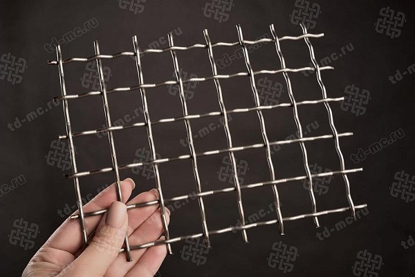 Сетка нержавеющая 25x3 из рифленой проволоки – производство в «ТДС»