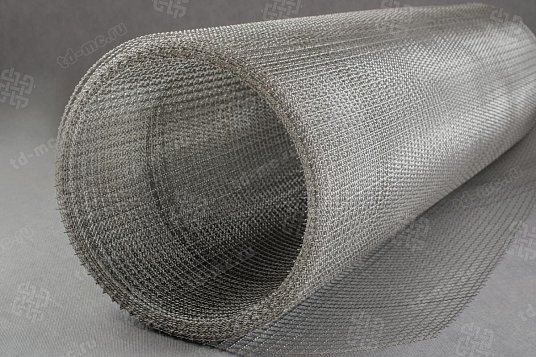 Сетка нержавеющая 10x1 из рифленой проволоки