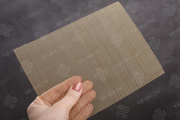 Сетка латунная 1,25x0,4 – производство в «ТДС»