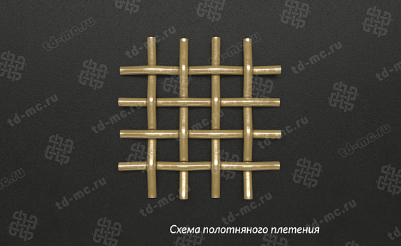 Сетка латунная 0,09x0,06