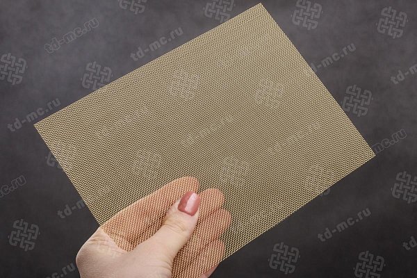 Сетка латунная 0,8x0,3 – производство в «ТДС»