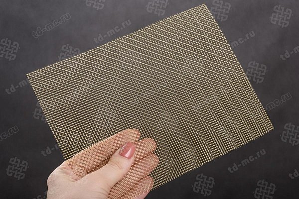 Сетка латунная 1,6x0,5 – производство в «ТДС»