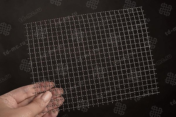 Сетка рифленая нержавеющая 7x0,7 – производство в «ТДС»