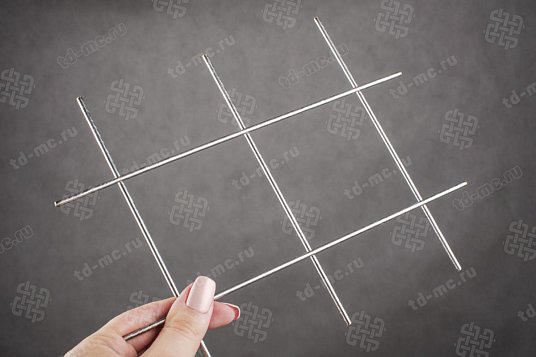 Сетка нержавеющая сварная 80х80х3 сталь AISI 304