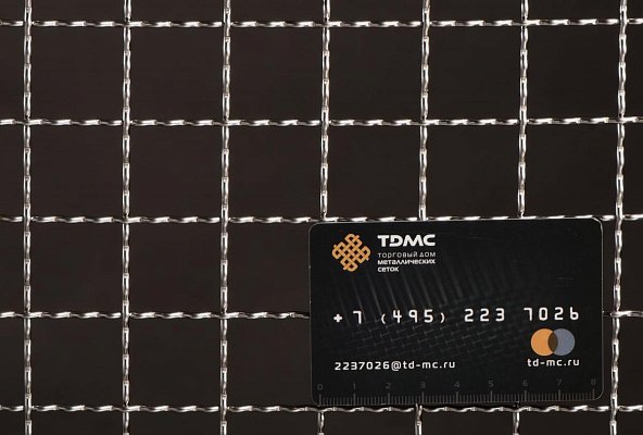 Сетка рифленая нержавеющая 27x2 – производство в «ТДС»