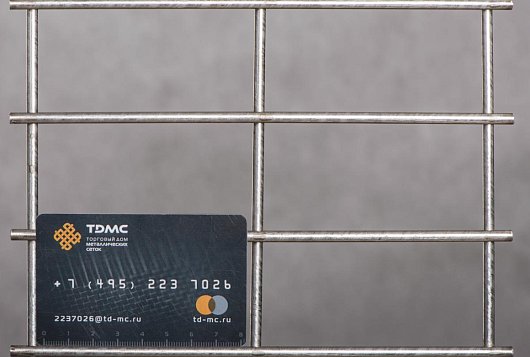 Сетка нержавеющая сварная 50х100х5 сталь AISI 304