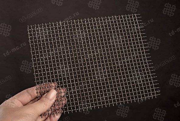 Сетка из нержавеющей стали 6x1,2 из рифленой проволоки – производство в «ТДС»