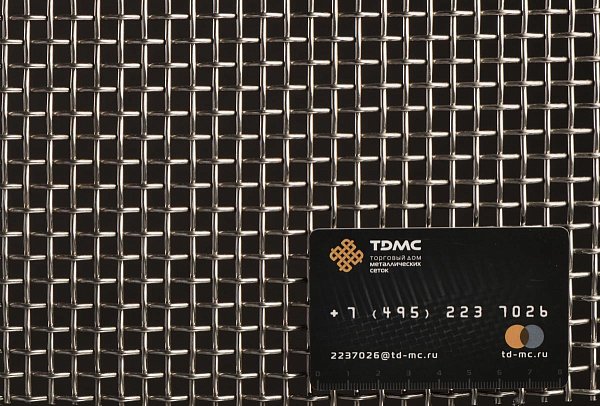 Сетка из нержавеющей стали 6x2 из рифленой проволоки – производство в «ТДС»