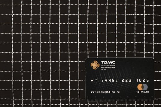 Сетка нержавеющая 10x1 из рифленой проволоки