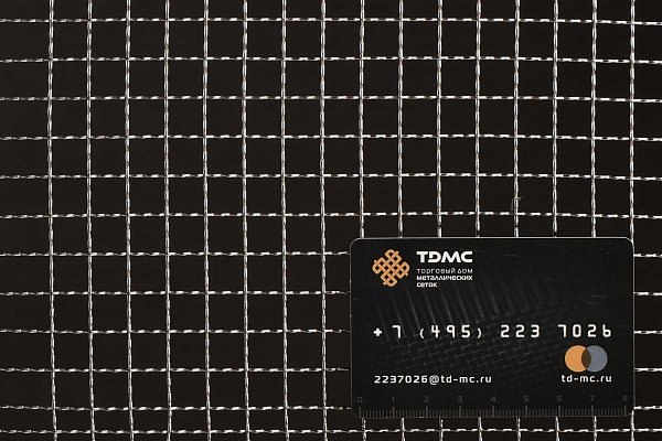 Сетка нержавеющая 10x1 из рифленой проволоки – производство в «ТДС»