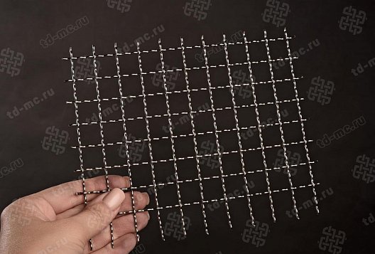 Сетка нержавеющая 16x1,6 из рифленой проволоки