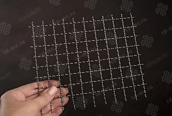 Сетка нержавеющая 16x1,6 из рифленой проволоки – производство в «ТДС»