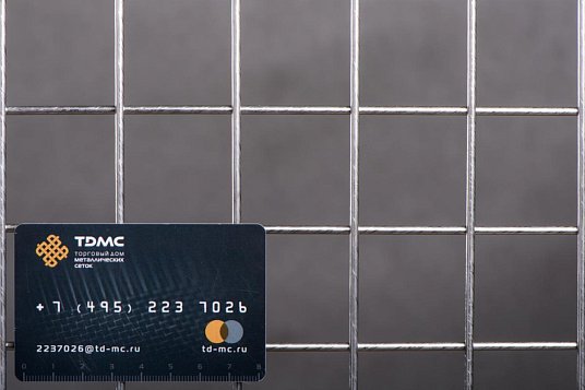 Сетка нержавеющая сварная 40х40х3 сталь AISI 304