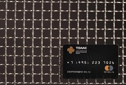 Сетка нержавеющая 12x2,0 из рифленой проволоки