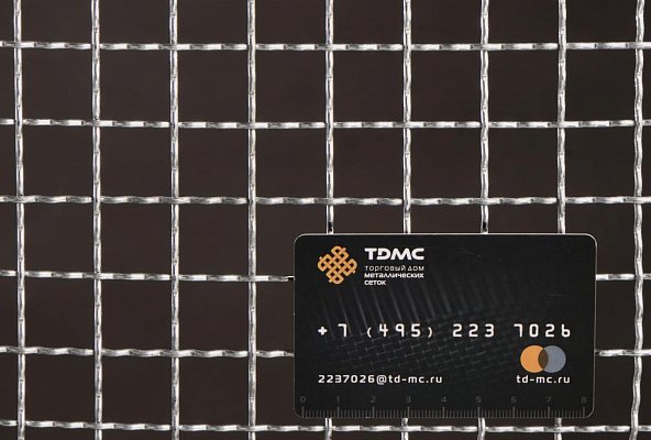 Сетка 20x2 рифленая без покрытия – производство в «ТДС»