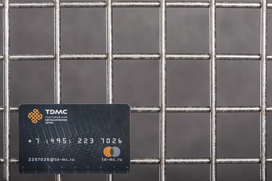 Сетка нержавеющая сварная 40х40х5 сталь AISI 304