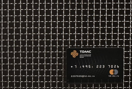 Сетка нержавеющая 8x1,2 из рифленой проволоки