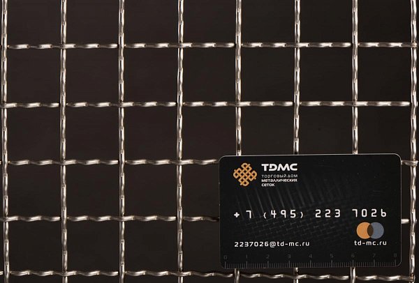 Сетка нержавеющая 25x2,5 из рифленой проволоки – производство в «ТДС»