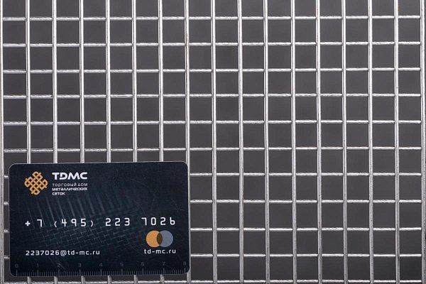 Купить Сетка нержавеющая сварная 10х10х2 сталь AISI 304 от производителя Сетка нержавеющая сварная 10х10х2 сталь AISI 304 – производство в «ТДС»