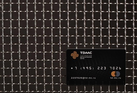 Сетка нержавеющая 10x1,6 из рифленой проволоки